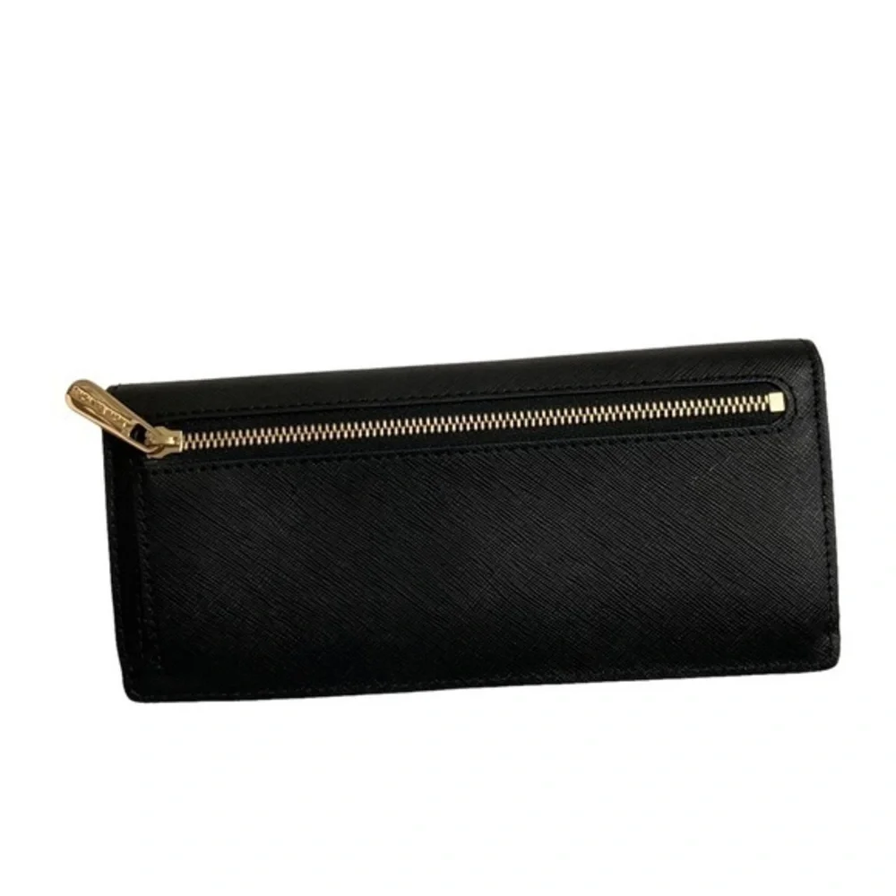 Michael Kors slim black saffiano leather wallet